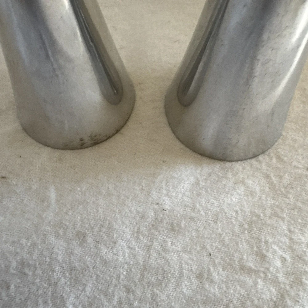 Nambre Heritage Curve Modernist Candlesticks by Lisa Smith Clean Lines 11